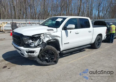 2020 Ram 1500 Big Horn 4X4 5'7 Box from USA, damaged, VIN 1C6SRFFT1LN103090